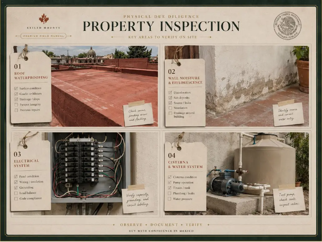 Property inspection framework from the field guide