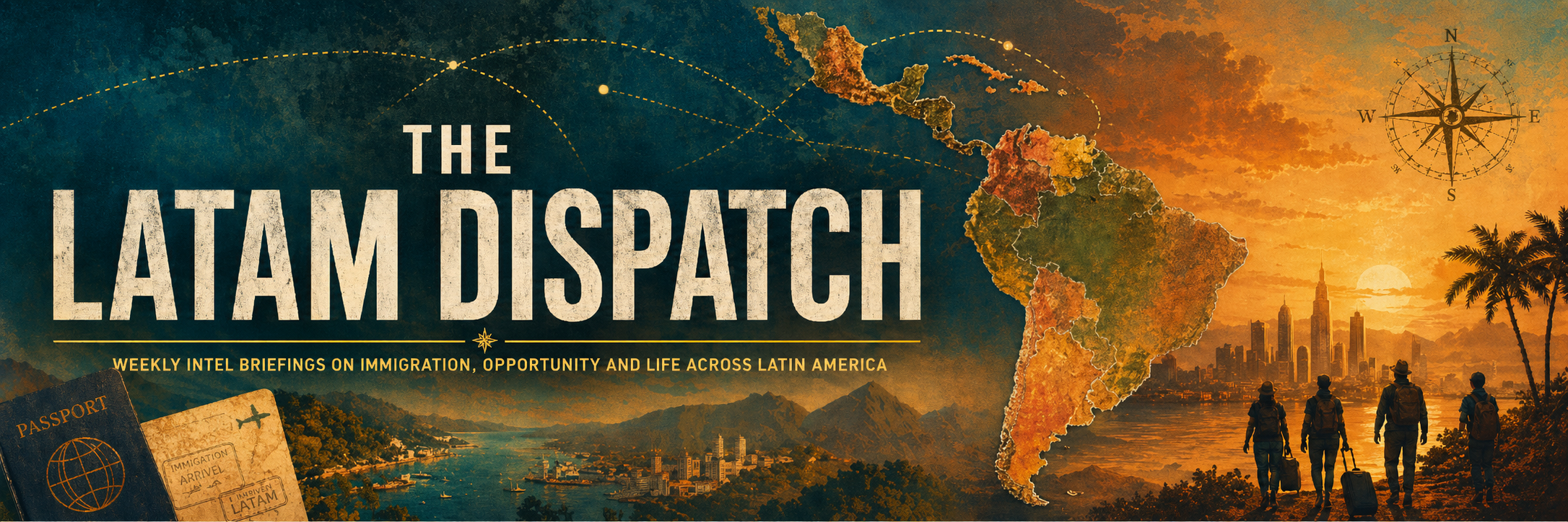 The LATAM Dispatch weekly intel briefings on immigration, opportunity and life across Latin America