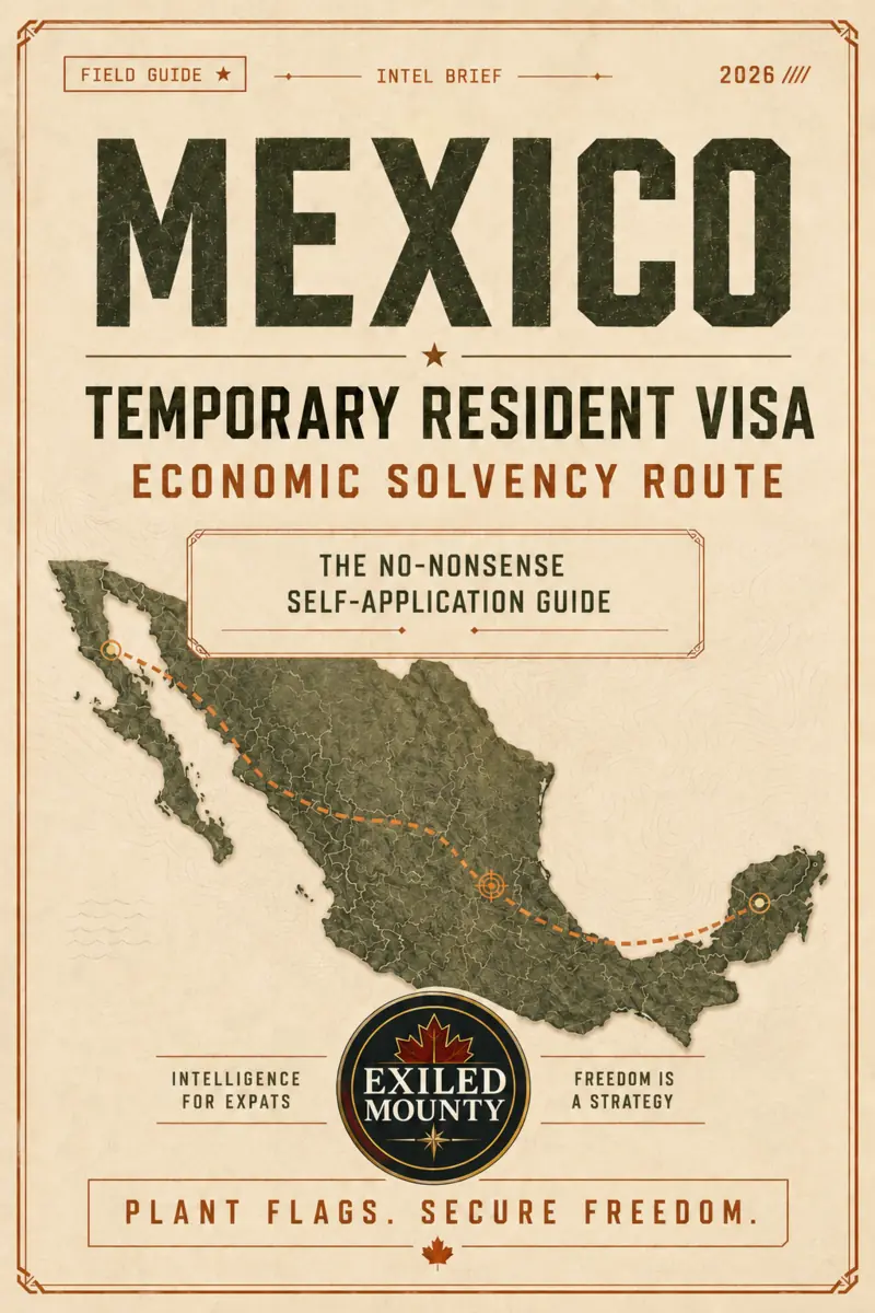 Cover for the Mexico Temporary Resident Visa field guide